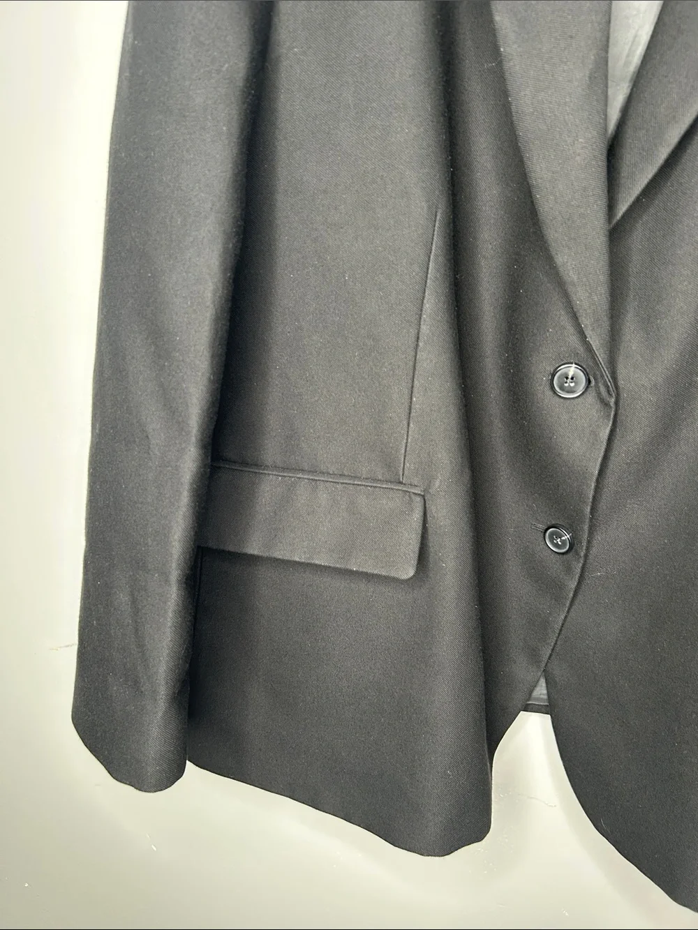 The Frankie Shop Black Oversized BEO Blazer Size XL